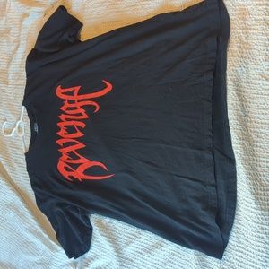 Xxxtentacion T-Shirt Revenge Black with Red Print